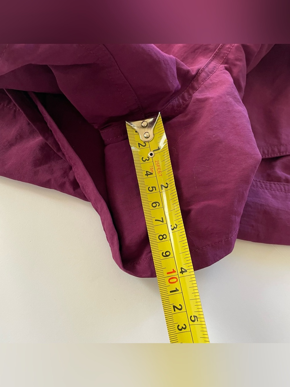 Patagonia Women's Athletic Shorts in Plum - Picture 6 of 6